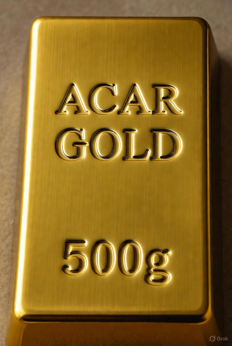 500 Gram Külçe Altın