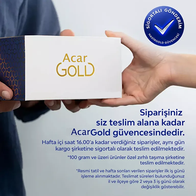100 Gram 24 Ayar Altın